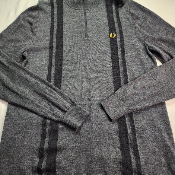 Fred Perry Bradley Wiggins Zip Cycle Sweater (XL) - Picture 5 of 7